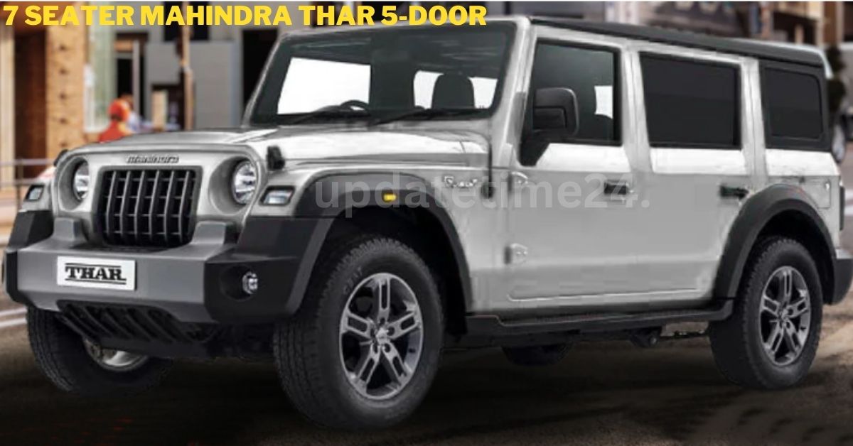 7 Seater Mahindra Thar 5-Door Launch Date